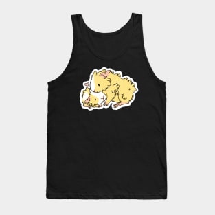 Abyssinian Mom and Baby Guinea Pigs Tank Top